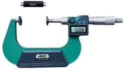 INSIZE Micrometru digital cu discuri si arbore nerotativ INSIZE 50-75mm, rezolutie 0, 001mm (3594-75A)