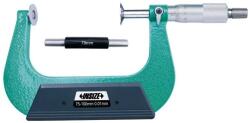 INSIZE Micrometru mecanic cu disc O20mm INSIZE 75-100mm, rezolutie 0, 01mm (3282-100)