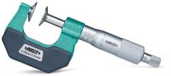 INSIZE Micrometru mecanic cu disc si arbore nerotativ INSIZE 25-50mm, rezolutie 0, 01mm (3294-50)