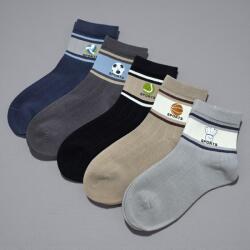 Aura Via Fiú köztes szárú labdás zokni szett - 5 pár/szett 32-35 112916