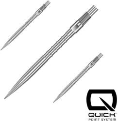 Harrows Darts fémhegy Harrows Quick Point HM Grip ezüst, 30mm