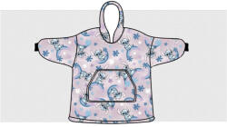 Aymax Disney Lilo és Stitch, A csillagkutya Dreamy belebújós plüss polár pulóver, poncsó 7-14 év (AYM073447)