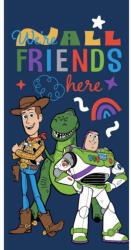 Aymax Disney Játékháború Friends Here fürdőlepedő, strandtörölköző 70x140cm (Fast Dry) (AYM451106)