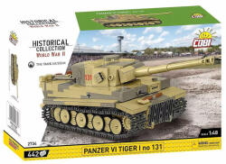 COBI - Panzer VI Tiger I harckocsi építőjáték készlet (COBI-2734)
