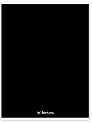 Fortuna Füzet vonalas FORTUNA Monocolor A/4 32 lapos 81-32 fekete (01.02096) - papir-bolt