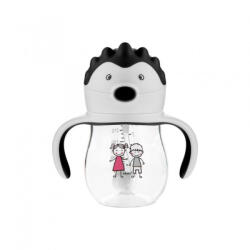 AKUKU Tanulópohár súlyozott szívószállal - Szürke (AKUKU-0034)