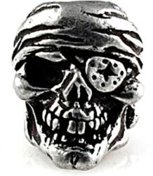 OSTATNÉ Cínová lebka One-Eye Jack k paracord výrobkom (SMUKOJP)