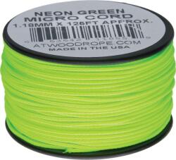 OSTATNÉ Micro Cord Neon zöld 1.18mm x 125ft (RG1284)