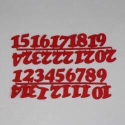 Penta collection Filc számok Advent (1-24) Piros