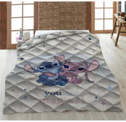  Disney Lilo és Stitch, A csillagkutya Magical steppelt ágytakaró, paplan 140x200cm (AYM079937)