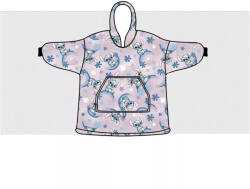  Disney Lilo és Stitch, A csillagkutya Dreamy belebújós plüss polár takaró, poncsó 7-14 év (AYM073447)