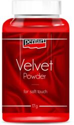 Pentart Bársonypor piros min. 17 g