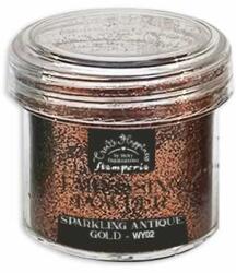 Stamperia Create Happiness Domborító por Gr 18 - antik arany