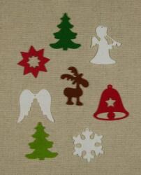 Penta collection Filcfigura karácsonyi vegyes "A" szort. (kb. 5 cm )