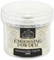 Stamperia Create Happiness Domborító por Gr 18 - csillogó hó