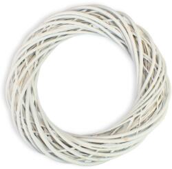  Vessző koszorú fehér 40cm 20/#