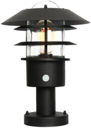 Elstead Lighting Helsingor HELSINGOR-PIR-PED-BK Állólámpa 1x60 W/E27 ip44 (HELSINGOR-PIR-PED-BK)