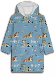  Bluey Seaside belebújós plüss polár takaró, poncsó 3-6 év (AYM450307)