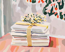 Alkotásutca Gondosan becsomagolva - Számfestő készlet kereten 40x50