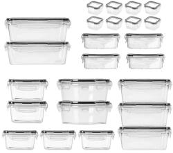 Timeless Gourmet 24 részes, műanyag frissentartó doboz készlet