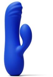 NS Novelties Vise de Aur Sabrina Vibrator Iepuras de Voiaj Albastru Safir Mic si Puternic Vibrator
