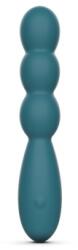 NS Novelties Vise de Aur Rosa Vibrator Clasic cu Bile Verde Smarald Vibrator