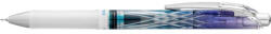 Pentel Zseléstoll, 0, 25 mm, nyomógombos, PENTEL "EnerGel BLN75 Kiriko, Lattice", kék (BLN75ED4-C) - iroszer24