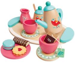 Hape Jucarie din lemn - Set de ceai (E3207A) - ookee Bucatarie copii