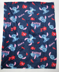  Disney Lilo és Stitch, A csillagkutya Aloha flanel takaró 110x150cm (AYM078770)