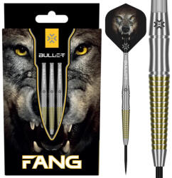BULL'S Darts Darts szett Bullet Fang steel 23g 90% gravírozott