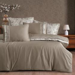 La Romano® Lenjerie de pat din bumbac egiptean, Silk Satin, Florence Rock (taupe) Lenjerie de pat