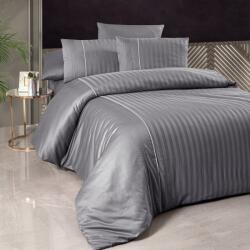 First Choice Lenjerie de pat bumbac satin de lux 6 piese, First Choice, Moda life, Gri (Quicksilver) Lenjerie de pat