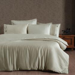 La Romano® Lenjerie de pat din bumbac egiptean, Silk Satin, Myron Wind (bej) Lenjerie de pat