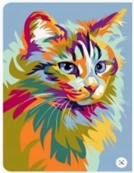 NORIMPEX - Puzzle Tablou Diamant: Pastel pisică 30x40cm - 1 - 39 piese