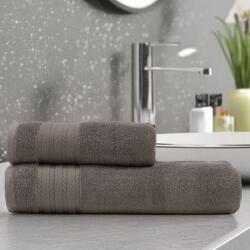 Lenjerii Deosebite Set 2 prosoape baie bumbac 100% în cutie cadou, terry 500 GSM, Micra Maro Prosop