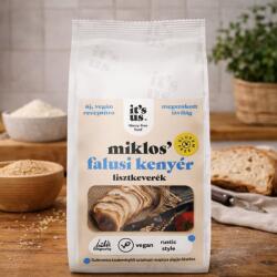 Naturbit It's us MIKLOS' falusi kenyér gluténmentes lisztkeverék 500 g