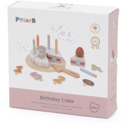 Viga Toys Tort aniversar cu topping de capsuni, polarb viga (44286) - bekid
