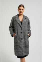 Moodo Oversize палто на карета в черно Moodo Moodo | Cheren | ЖЕНИ | XS