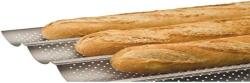 ibili Tava pentru 4 Baguette IBILI 824804 din Otel Antiaderent 38x33 cm (824804)