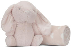 Lorelli Classic Nappy ОДЕЯЛО ПРАСКОВЕНО РОЗОВО СЪС ЗАЙЧЕ (10340182502) - tary