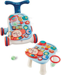 KikkaBoo Играчка за прохождане 3в1 Play & Grow Blue (31005030075) - tary Проходилка