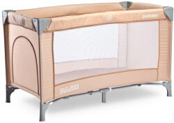 Caretero Сгъваема Кошара За Пътуване 1 Ниво Basic Beige (TERO-3944)