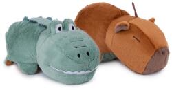 Amek Toys Capibara/Crocodil 23 cm - Animale Reversibile (043608)