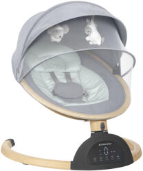 KikkaBoo Електрическа люлка Ashlee Light Grey 2025 (31005010090) - tary