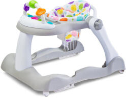 Caretero Toyz Бебешка Проходилка И Уокър 2В1 Footsie Grey Caretero Toyz (TOYZ-2053) Проходилка