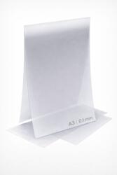  Folie protectie tip U A3 antireflectiva 0.1 mm pentru rame ABS (RIU011A3)