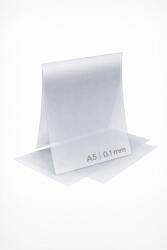  Folie protectie tip U A5 antireflectiva 0.1 mm pentru rame ABS (RIU01A5)