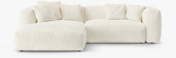 Micadoni Coltar extensibil Martina cu tapiterie boucle (MIC_LCF_260_F1_MARTINA6) Canapea