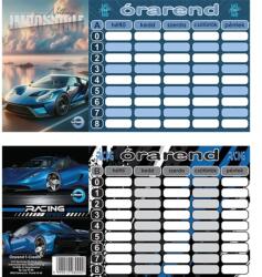 T-Creativ Órarend 8x15 cm versenyautók 25 db/csomag T-Creativ Sportcars mini (N13046TSC)