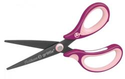 Pelikan Olló iskolai jobbkezes hegyes málna színű Pelikán Griffix (00819039)